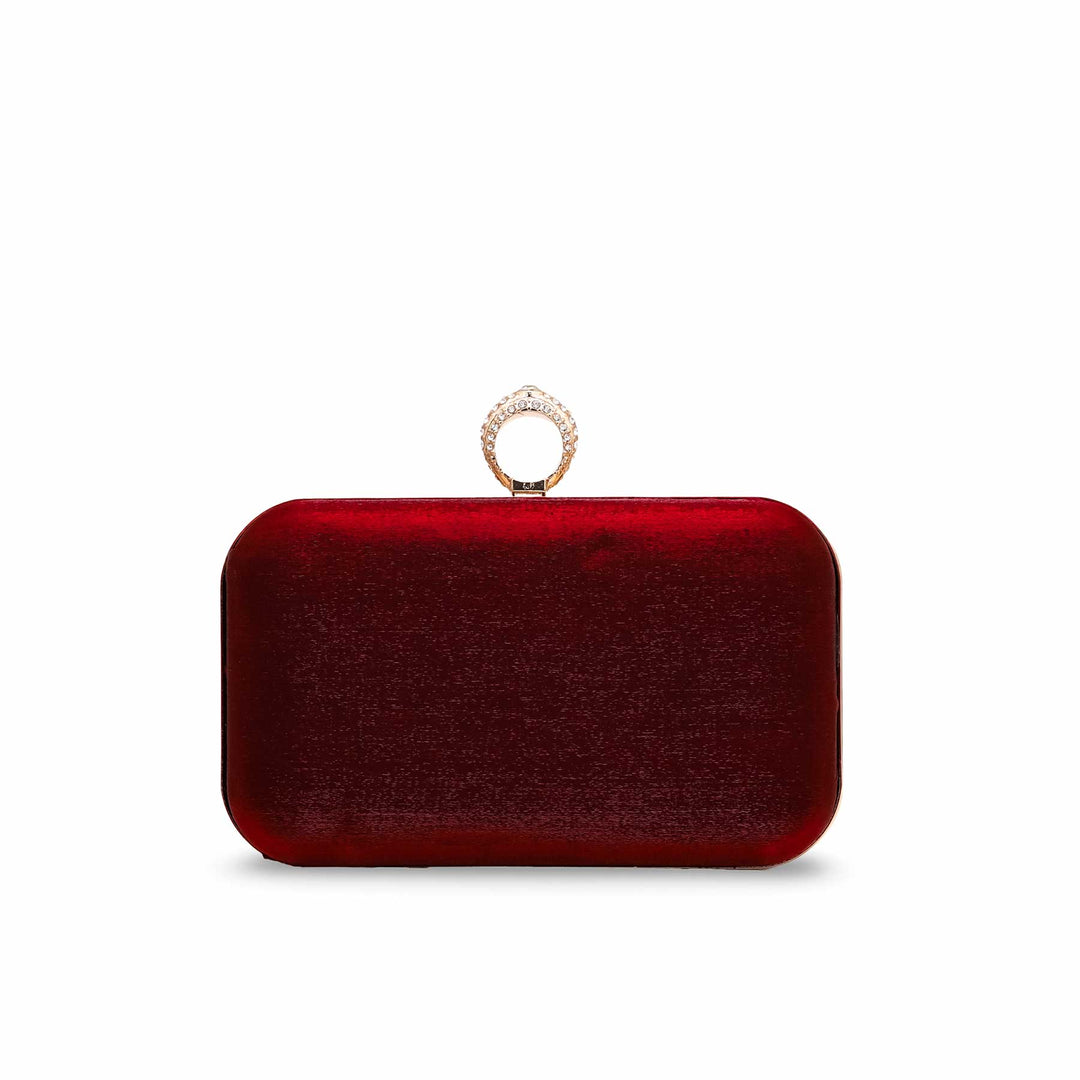 Maroon Formal Clutch P15550