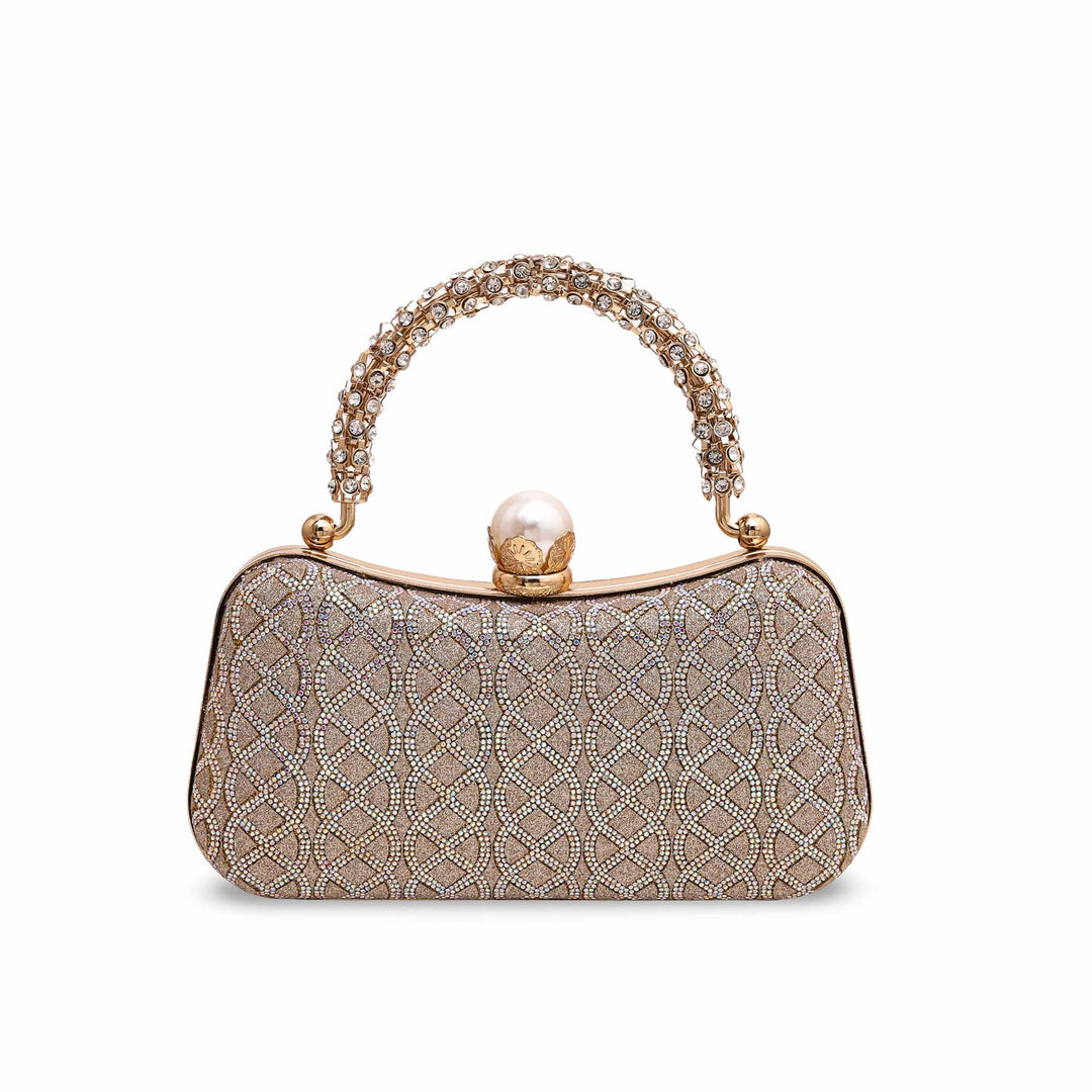 Golden Bridal Clutch P15559