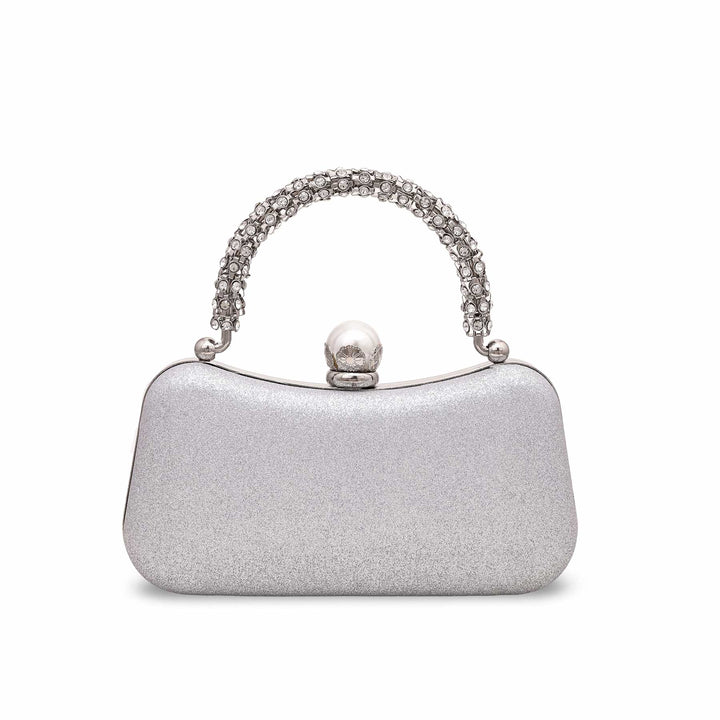 Silver Bridal Clutch P15559