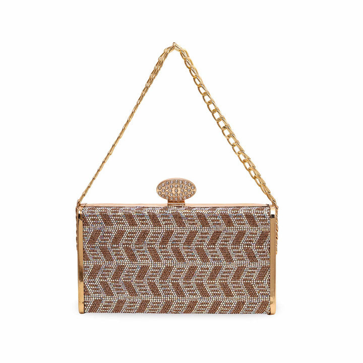 Golden Bridal Clutch P15561