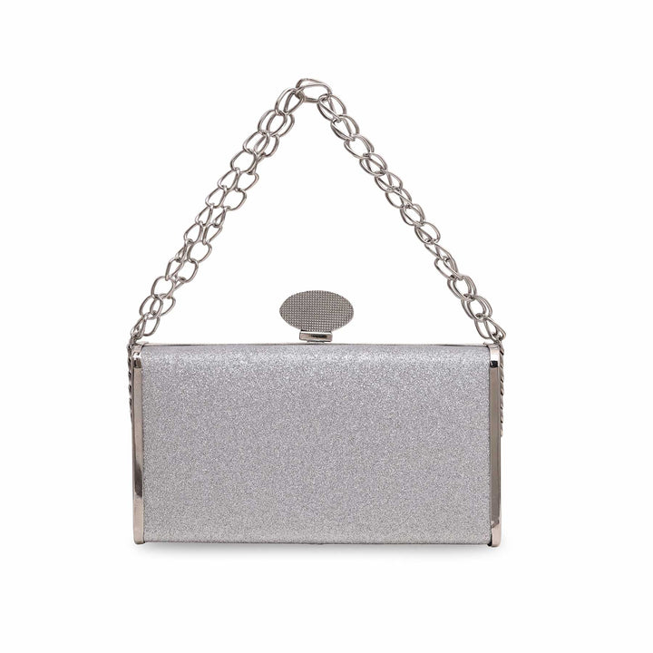 Silver Bridal Clutch P15562