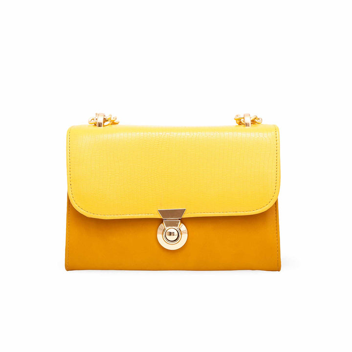 Yellow Formal Shoulder Bag P55569