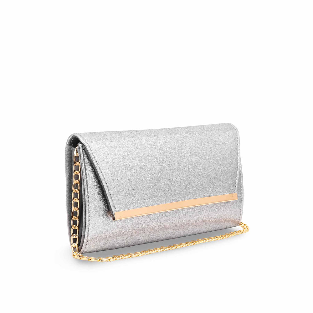 Grey Formal Clutch P60311