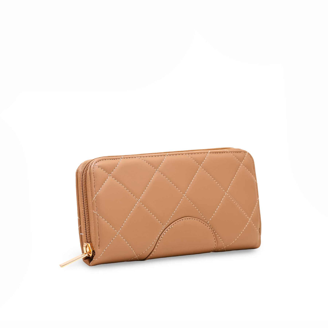 Beige Casual Wallet P70694