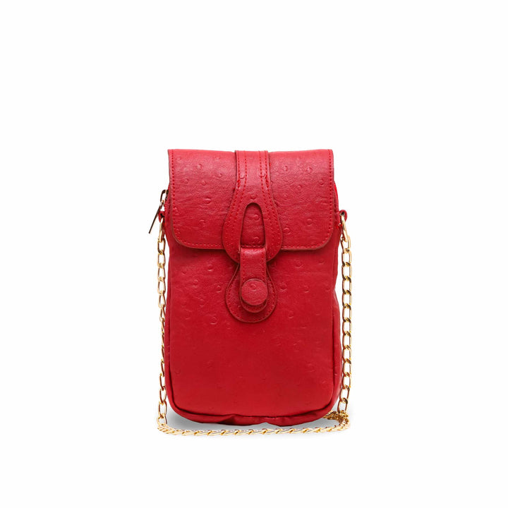 Red Women Casual Pouch