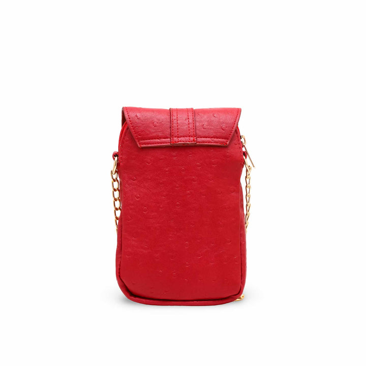 Red Women Casual Pouch