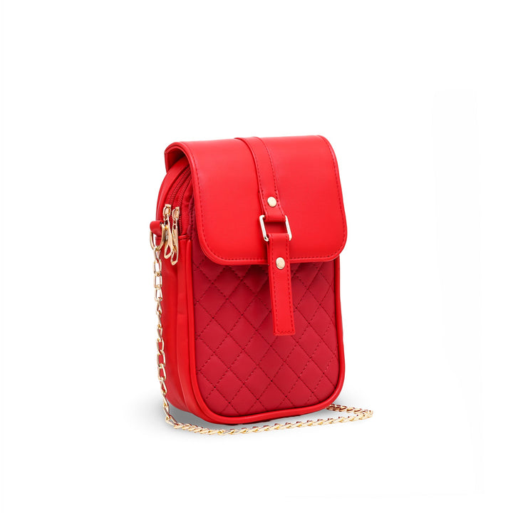 Red Women Casual Pouch