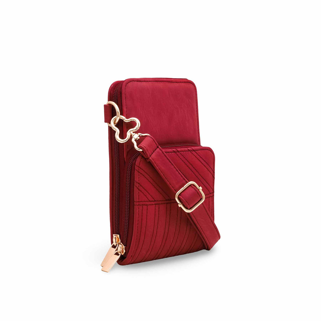 Red Casual Pouch P97493