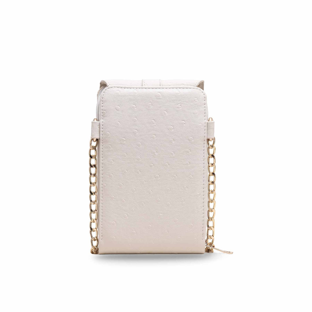 White Casual Pouch P97494