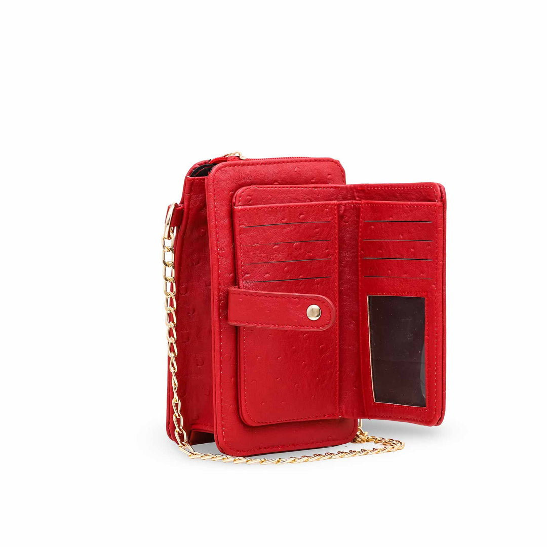 Red Casual Pouch P97496