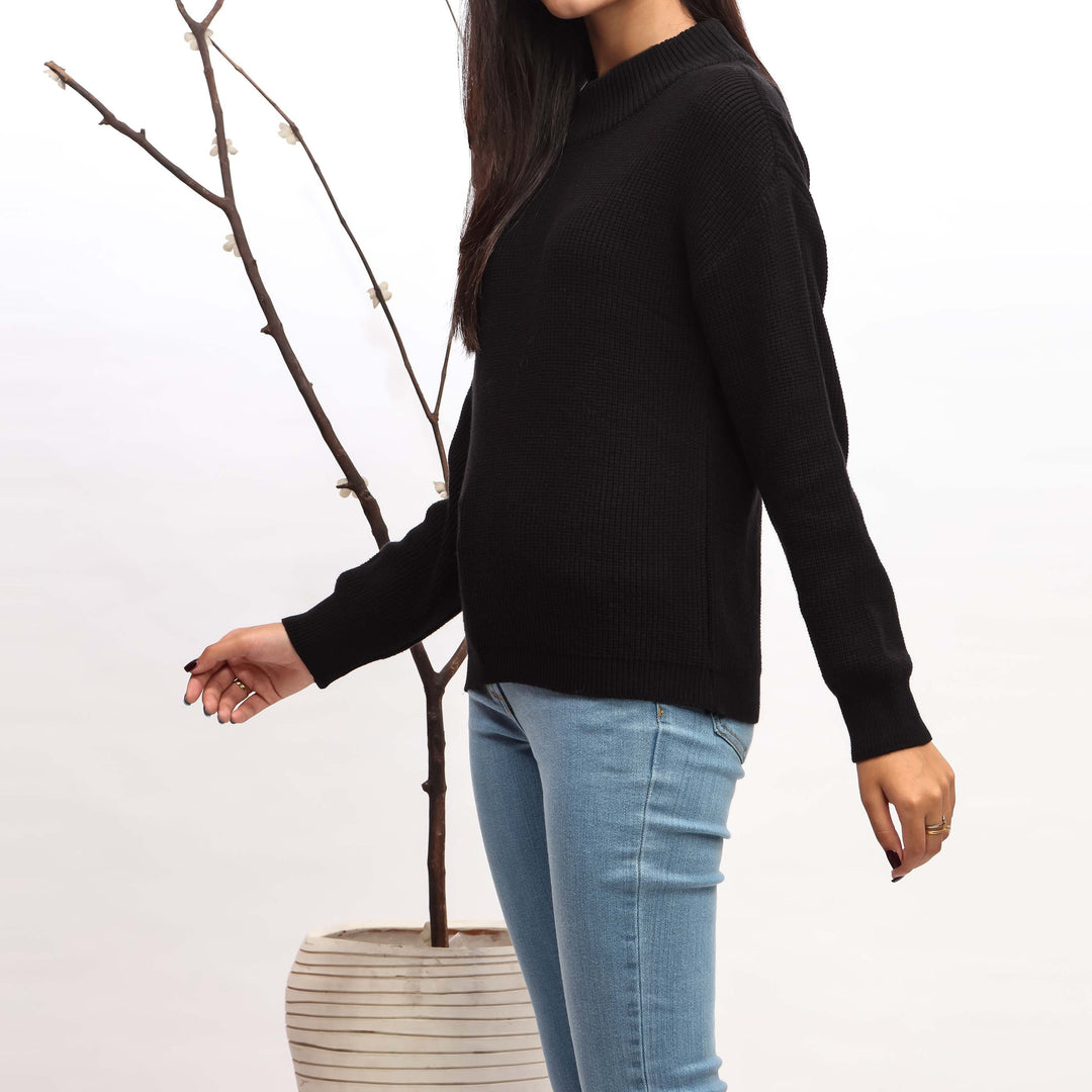 Black Thread Sweater  PN4605