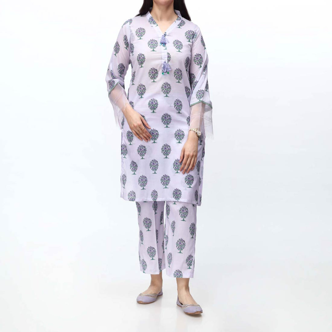 2PC- Digital Printed Lawn Suit PS4096