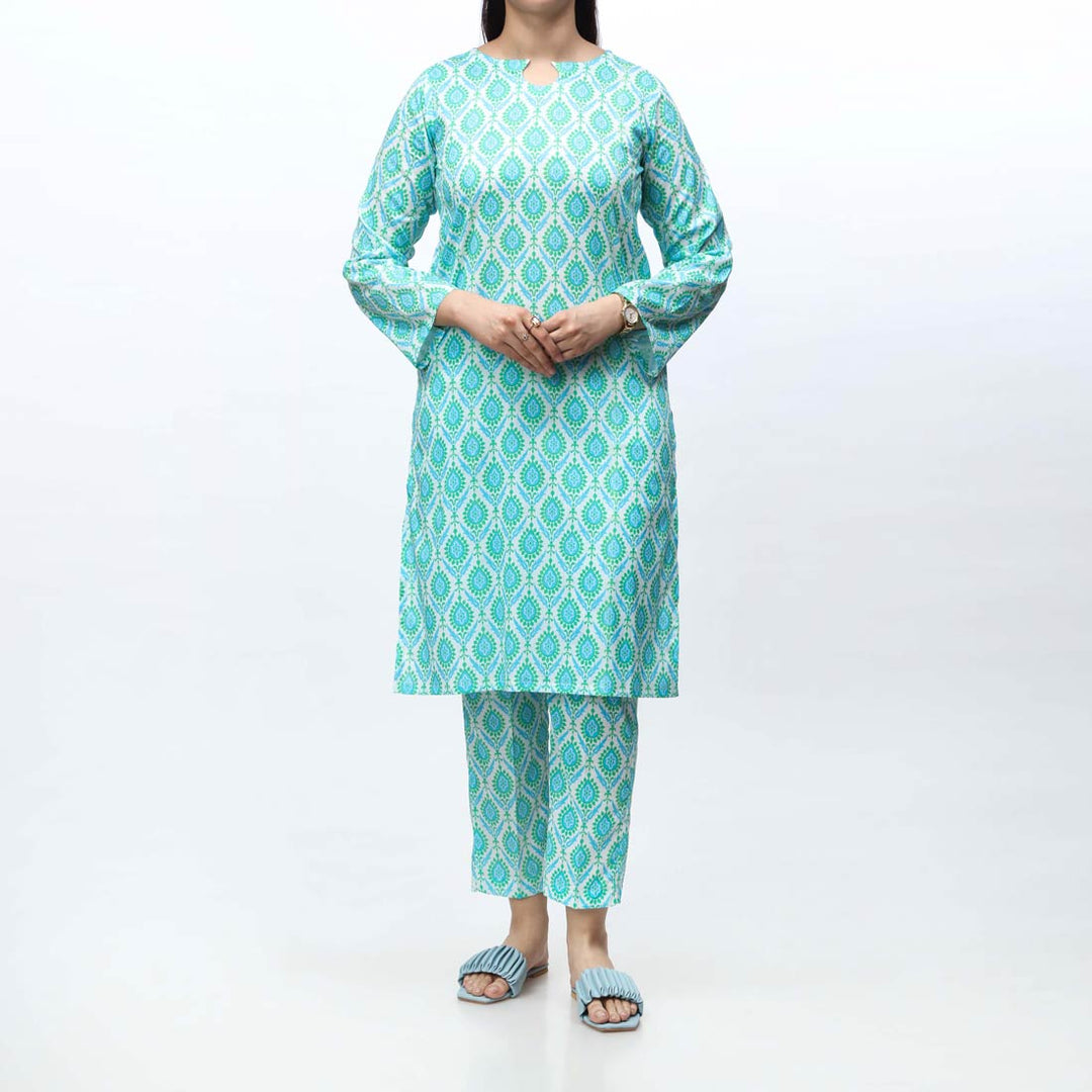 2PC- Unstitched Digital Printed Lawn Suit PS4817