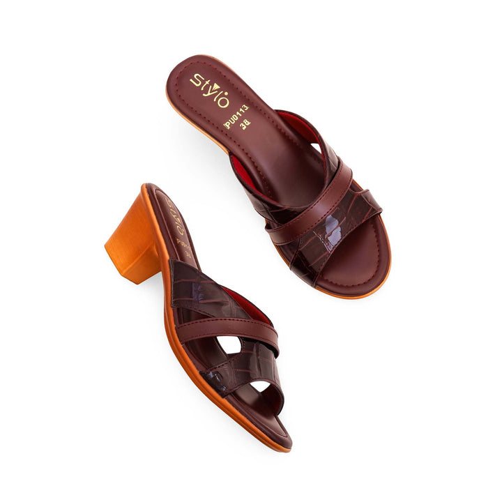 Maroon Formal Slipper PU0113