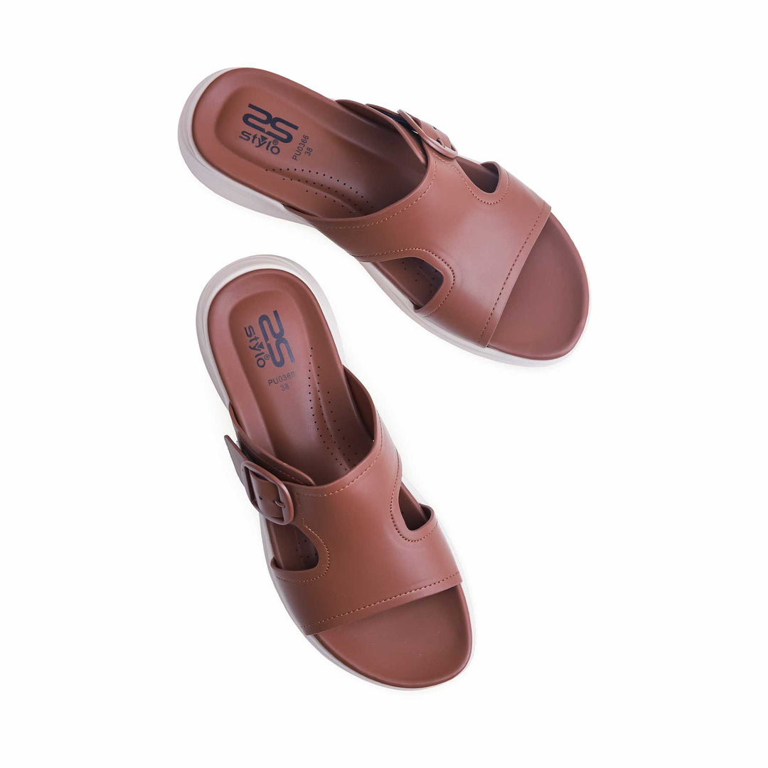 Brown Formal Slipper PU0366