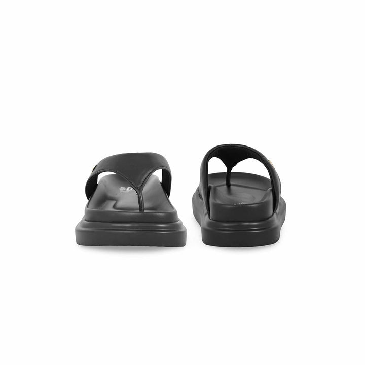 Black Formal Chappal PU0373