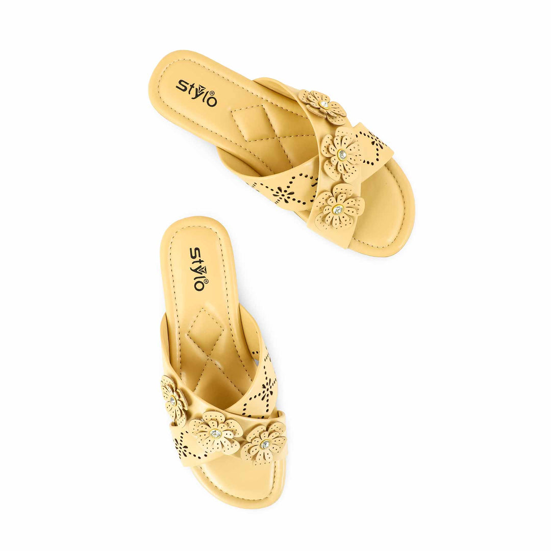 Beige Formal Slipper PU0476