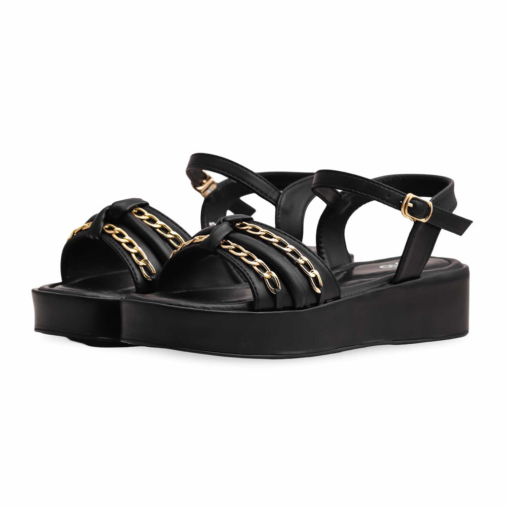 Black Formal Sandal PU0483