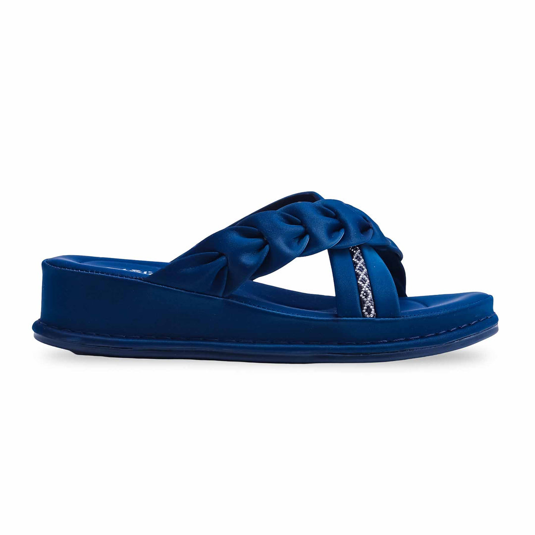 Blue Formal Slipper PU0521