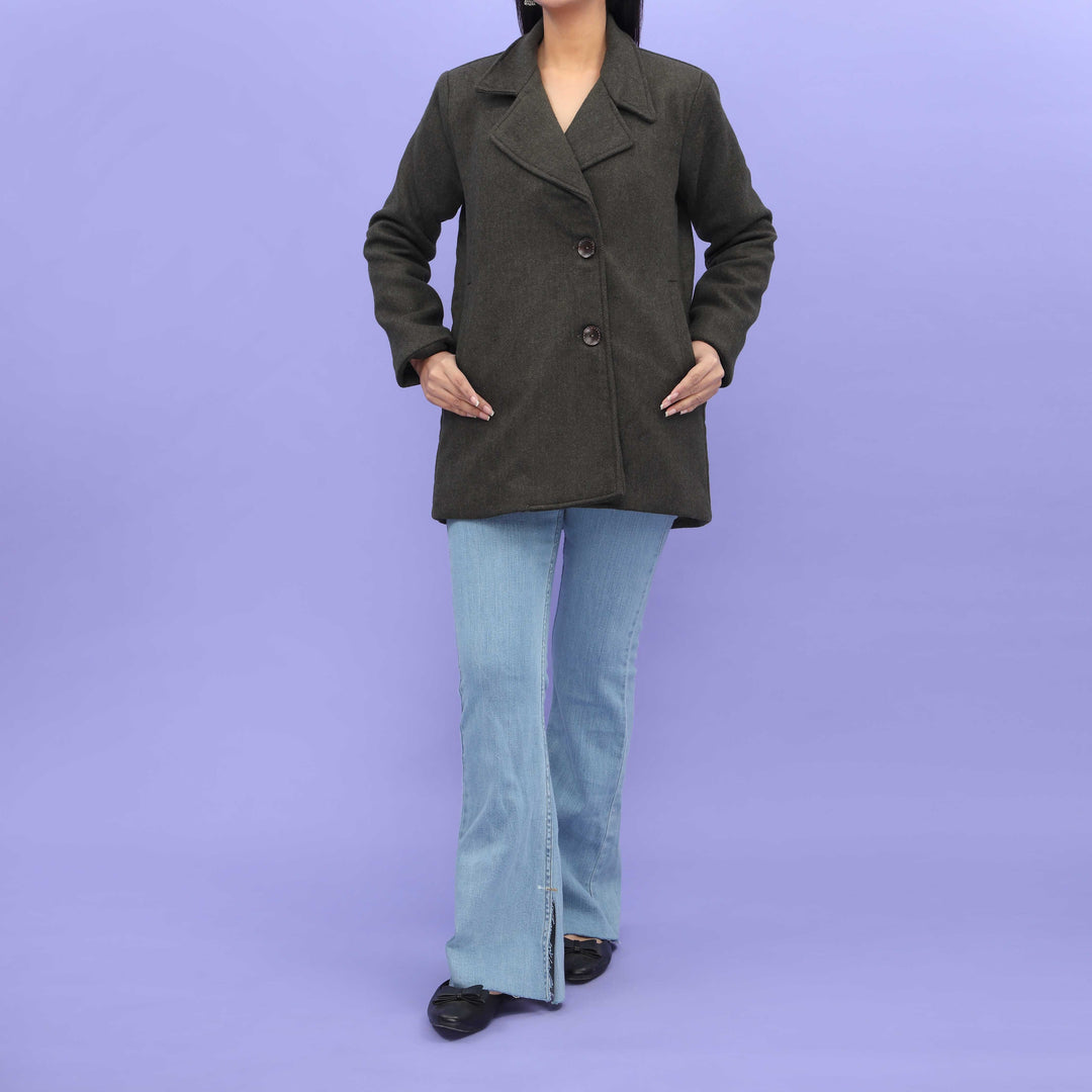 Grey Wool Coat PW4328