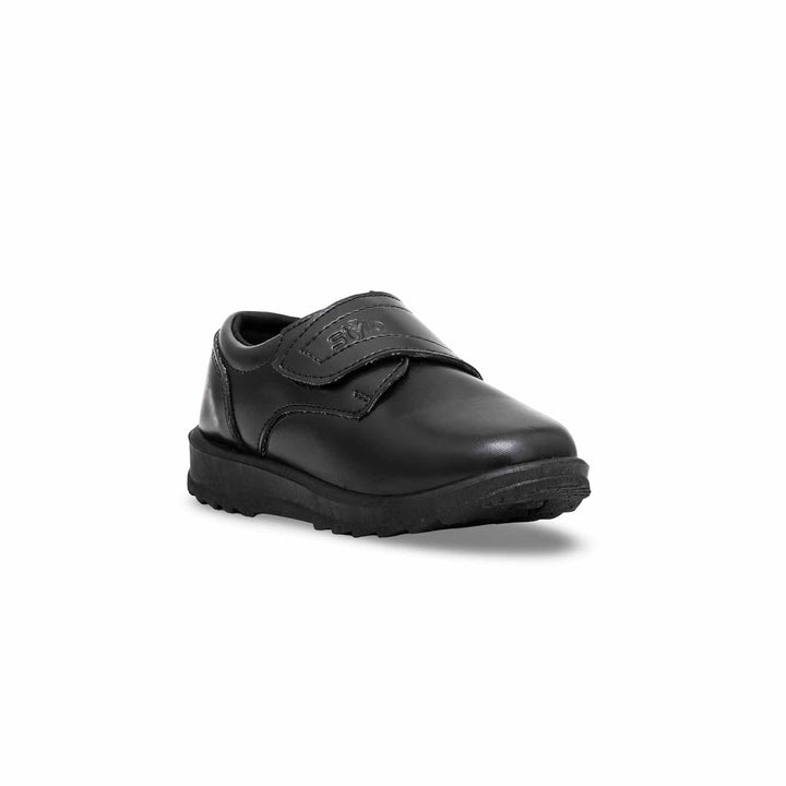 Boys Black School Shoes  SK1061