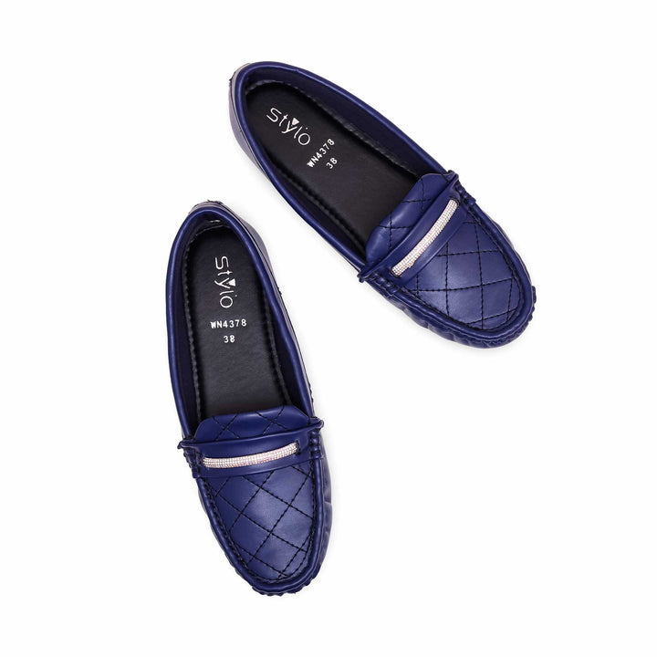 Navy Moccasin WN4378