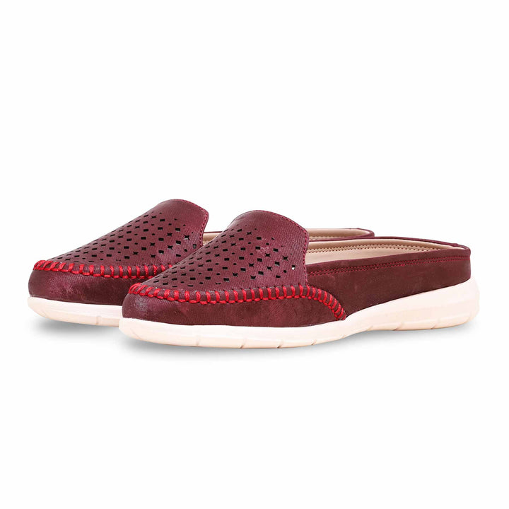 Maroon Moccasin WN4403