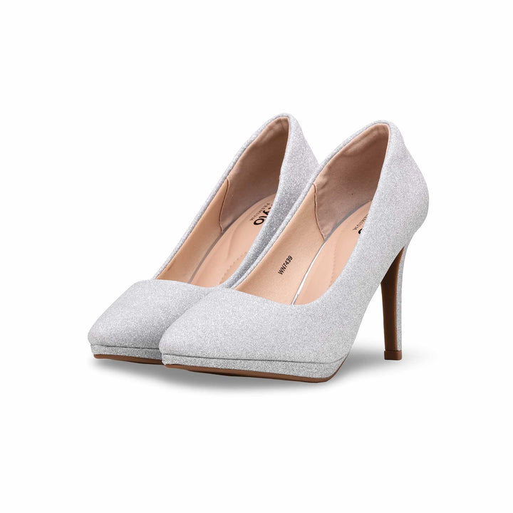 Silver Court Shoes WN7439