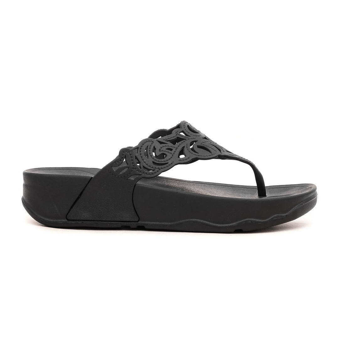 Black Casual Flip Flop CL9243