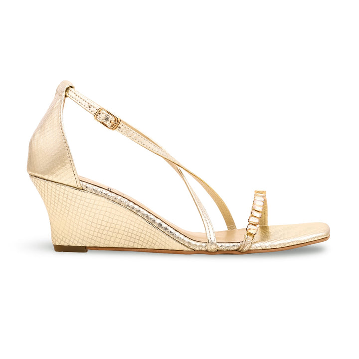 Golden Fancy Sandal FN5874