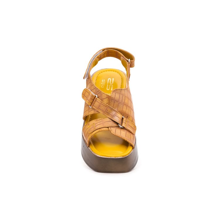 Yellow Wedge Sandal FR5090