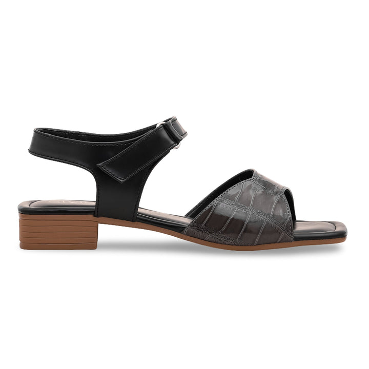 Black Formal Sandal FR5295