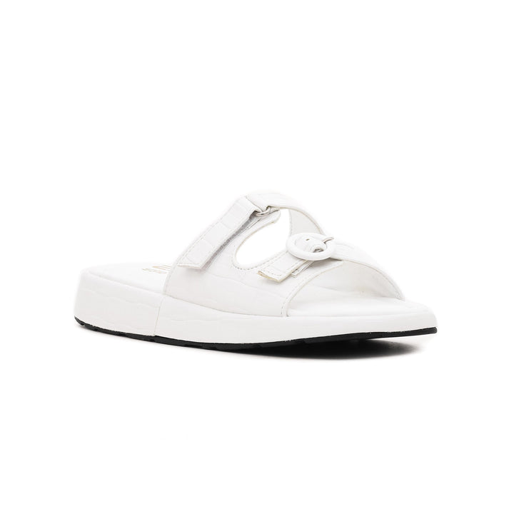 White Formal Slipper FR7872