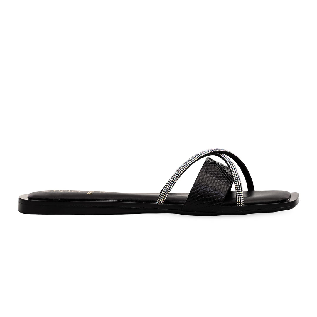 Black Formal Slipper FR8063