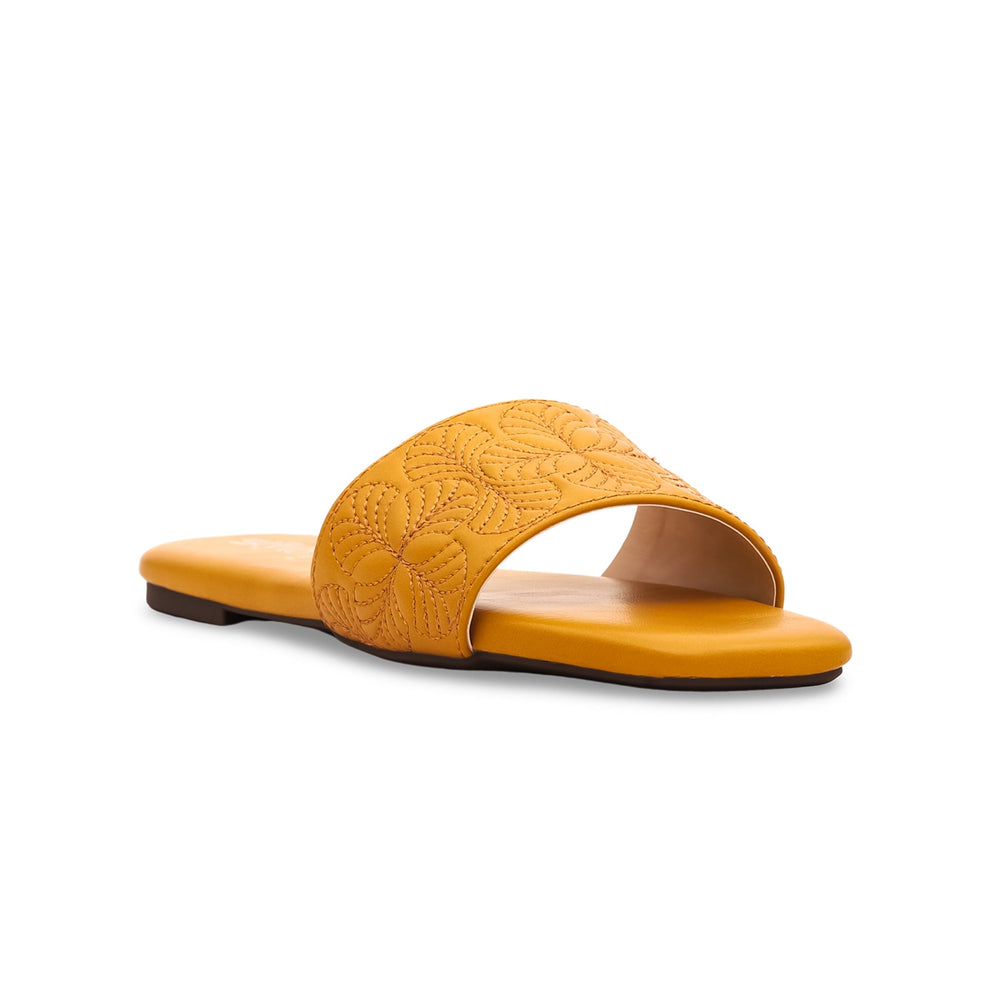 Yellow Formal Slipper FR8115