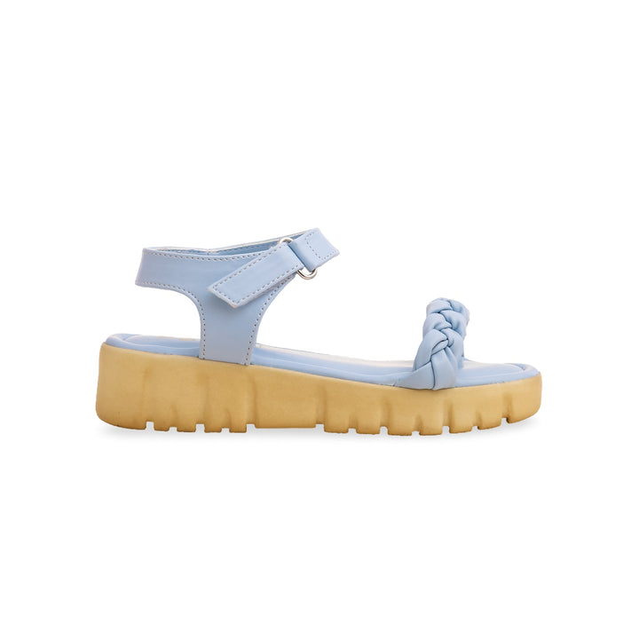 Girls Sky Blue Formal Sandal KD7794