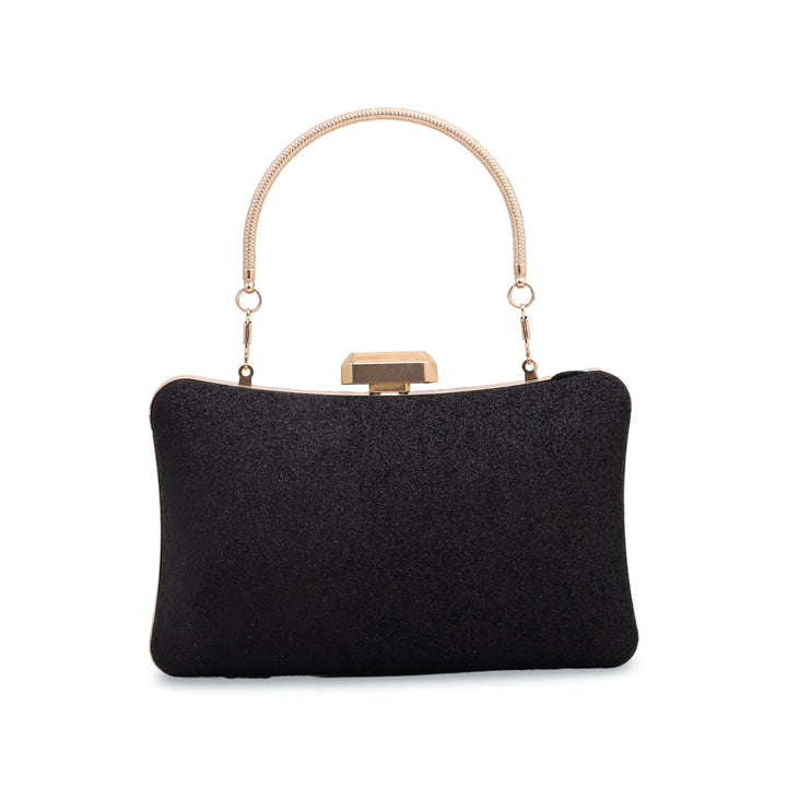 Black Fancy Clutch P23845