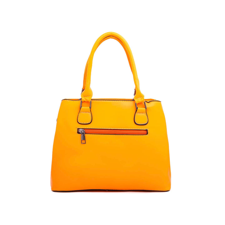 Orange Formal Hand Bag P35876