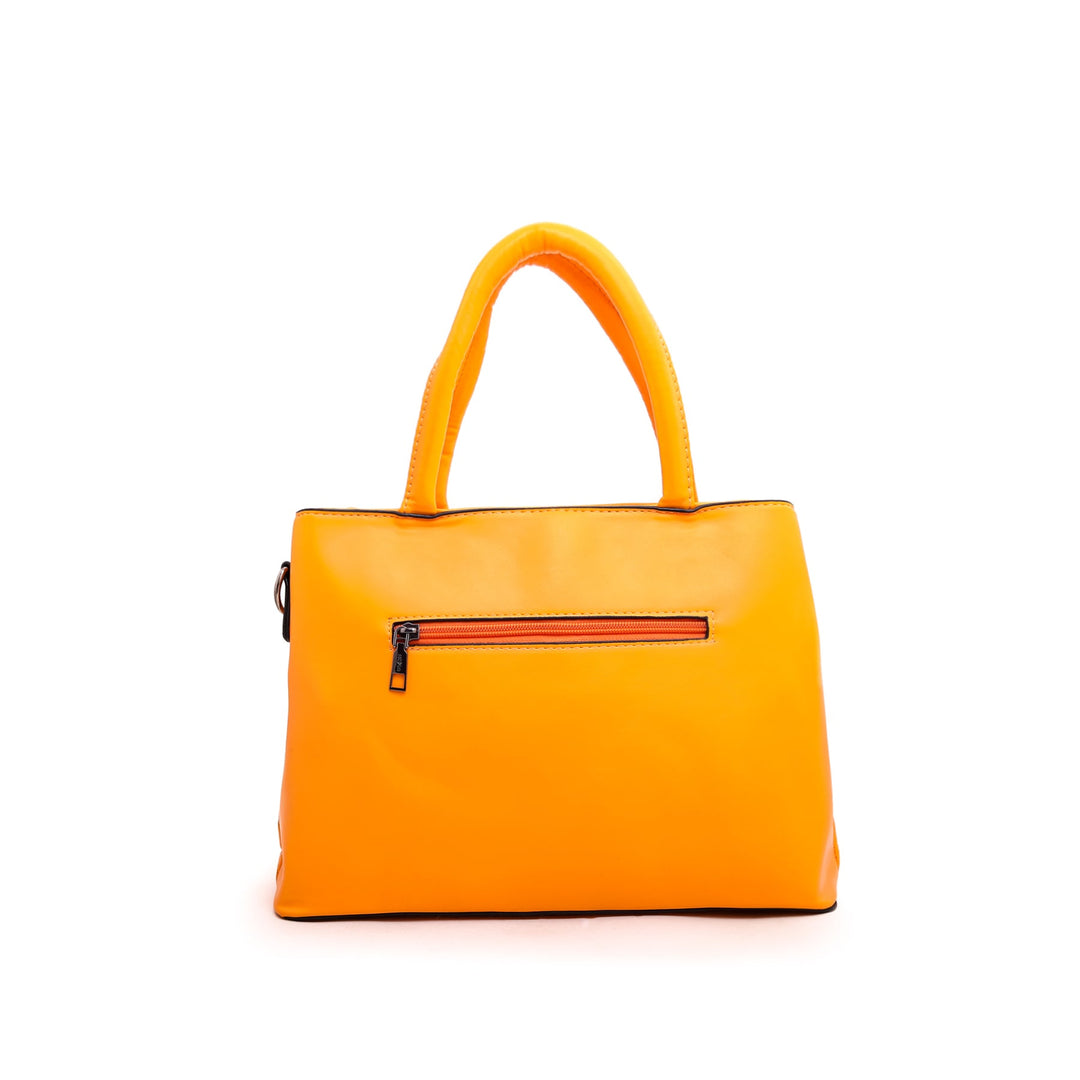 Orange Formal Hand Bag P35885