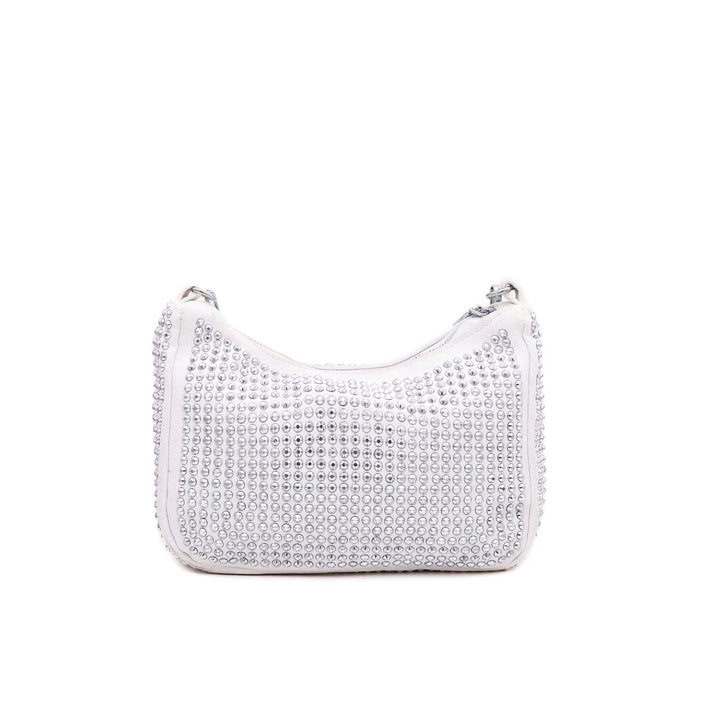 White Formal Shoulder Bag P36115