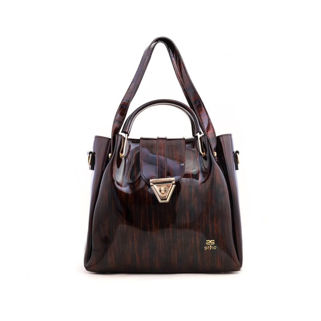 Brown Formal Hand Bag P55350