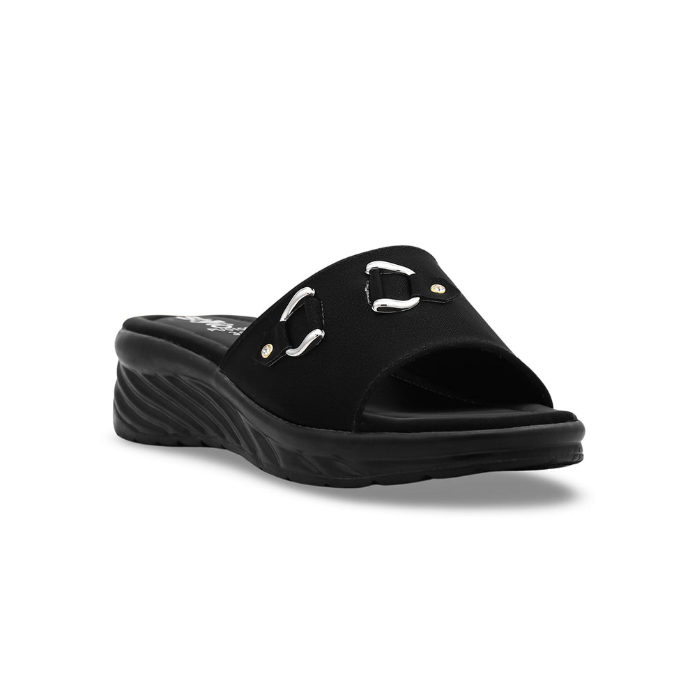 Black Formal Slipper PU0155