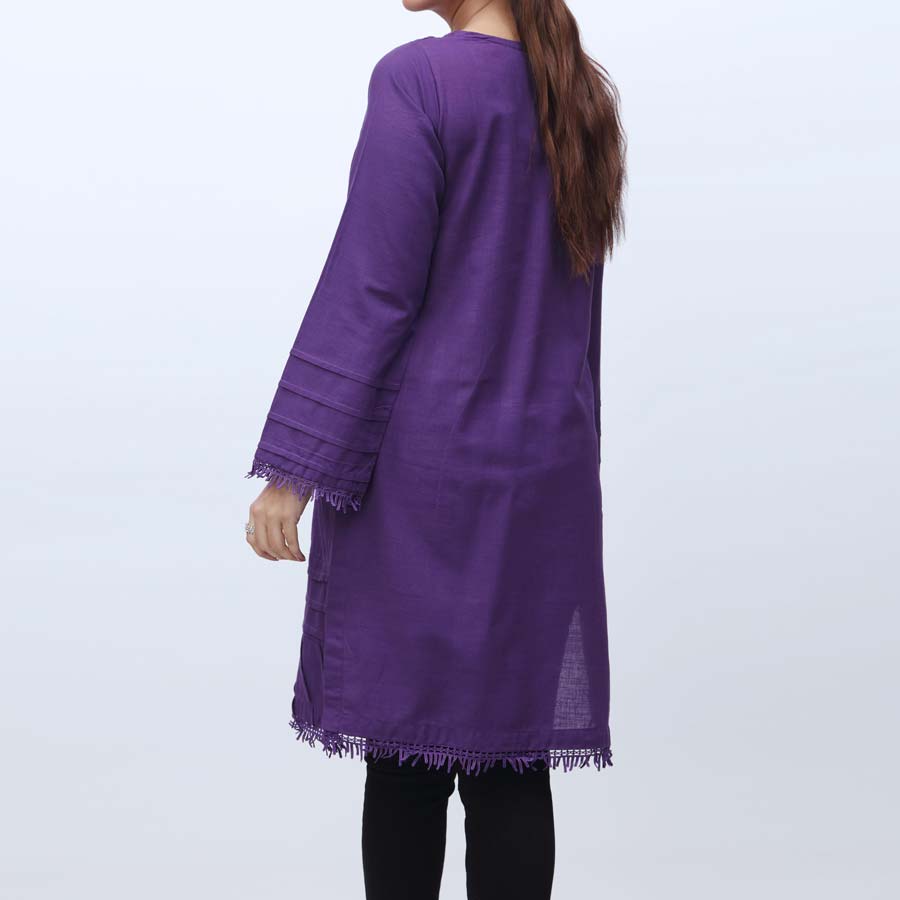 1PC- Embroidered Khaddar Shirt PW3045