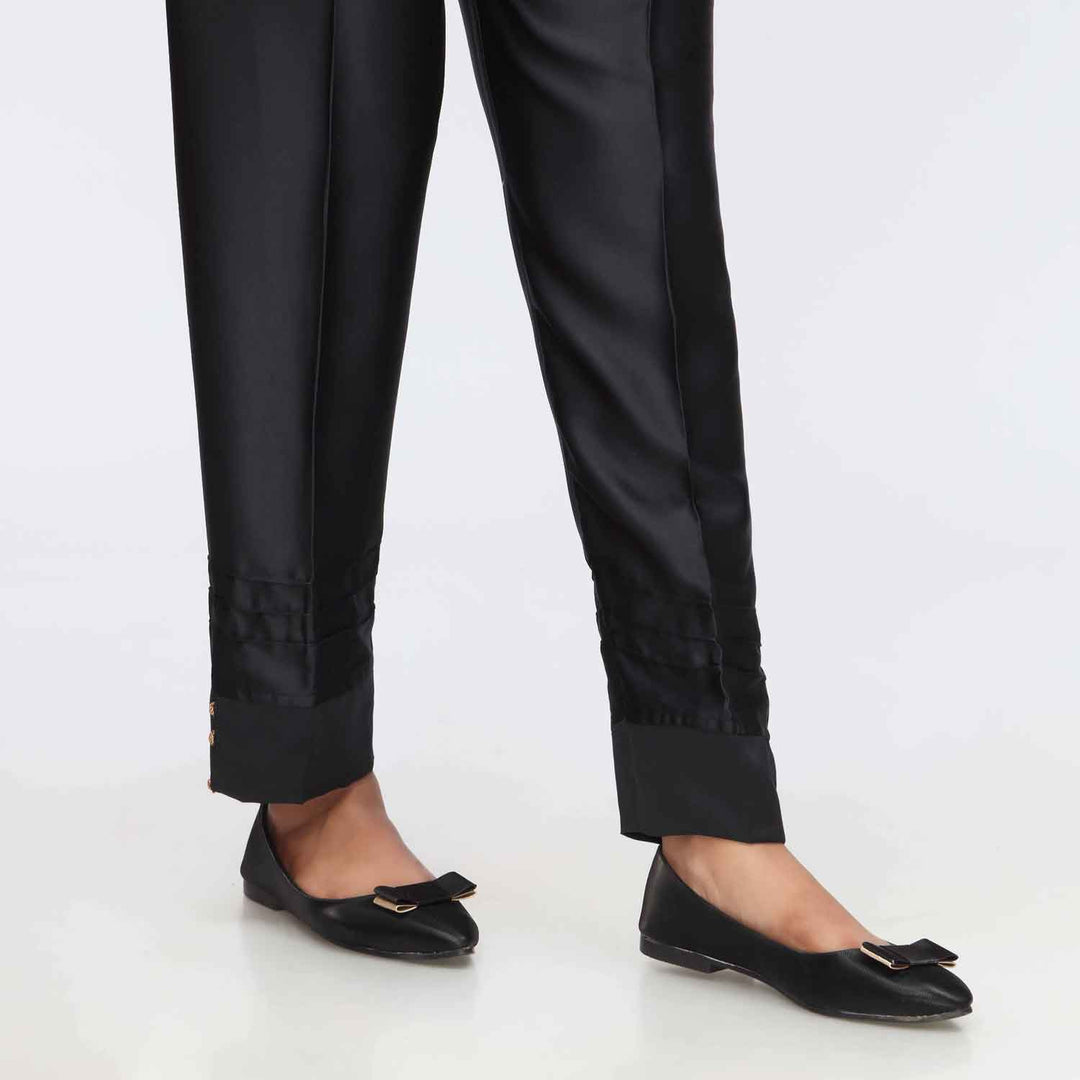 Black Shamoz Silk Slim Fit Trouser PW3612