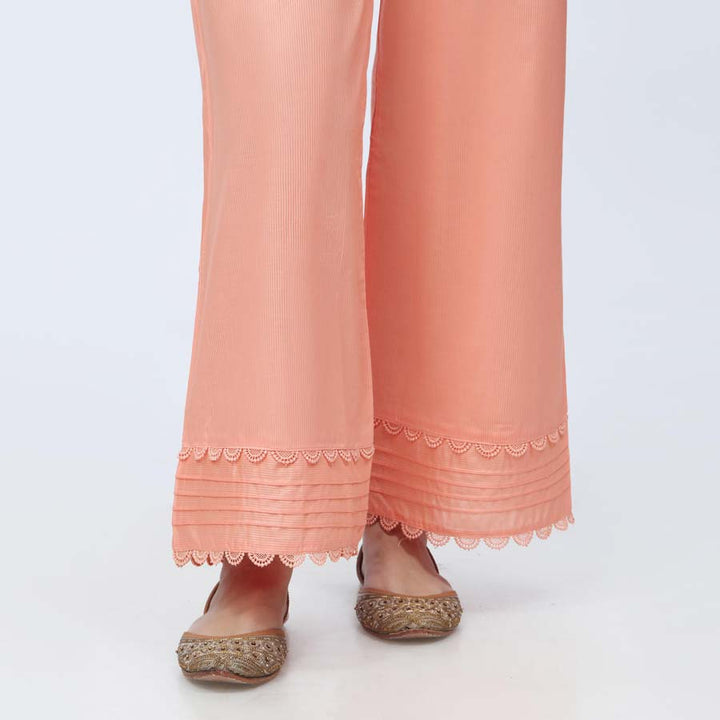 Peach Striper Broshia Straight Fit Trouser PW3622