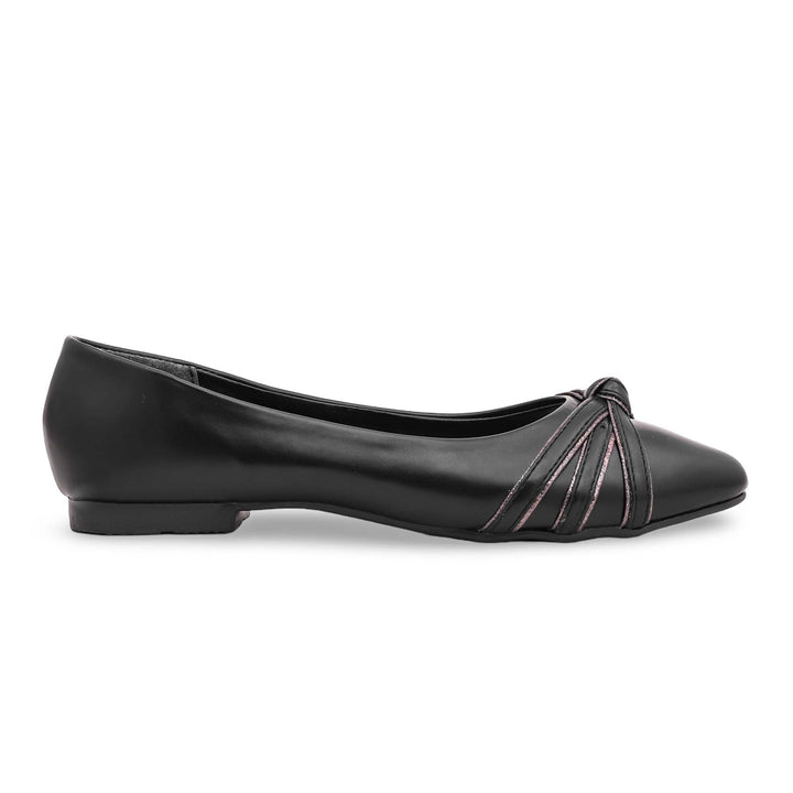 Black Winter Court Shoes WN0830