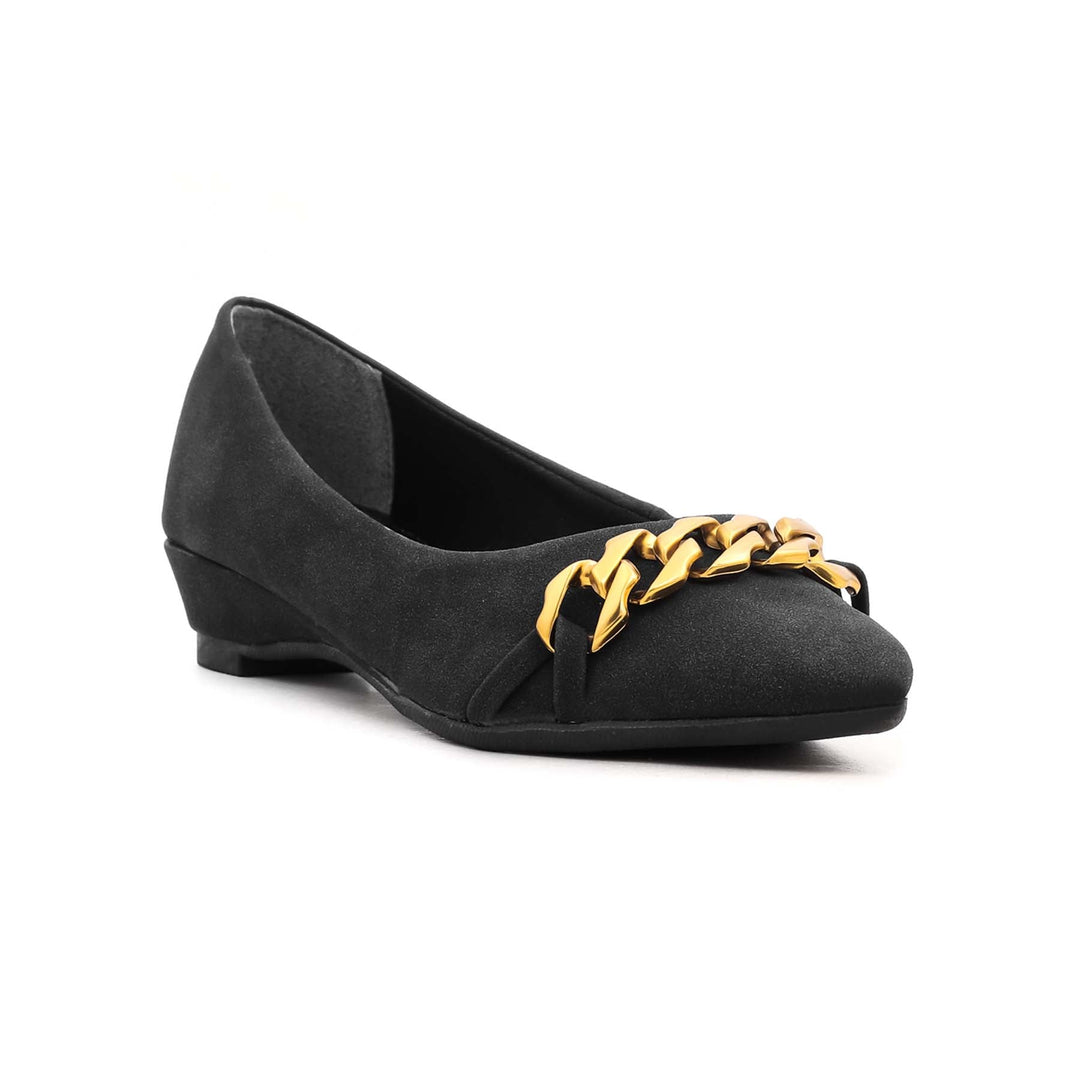 Black Court Shoes WN0848