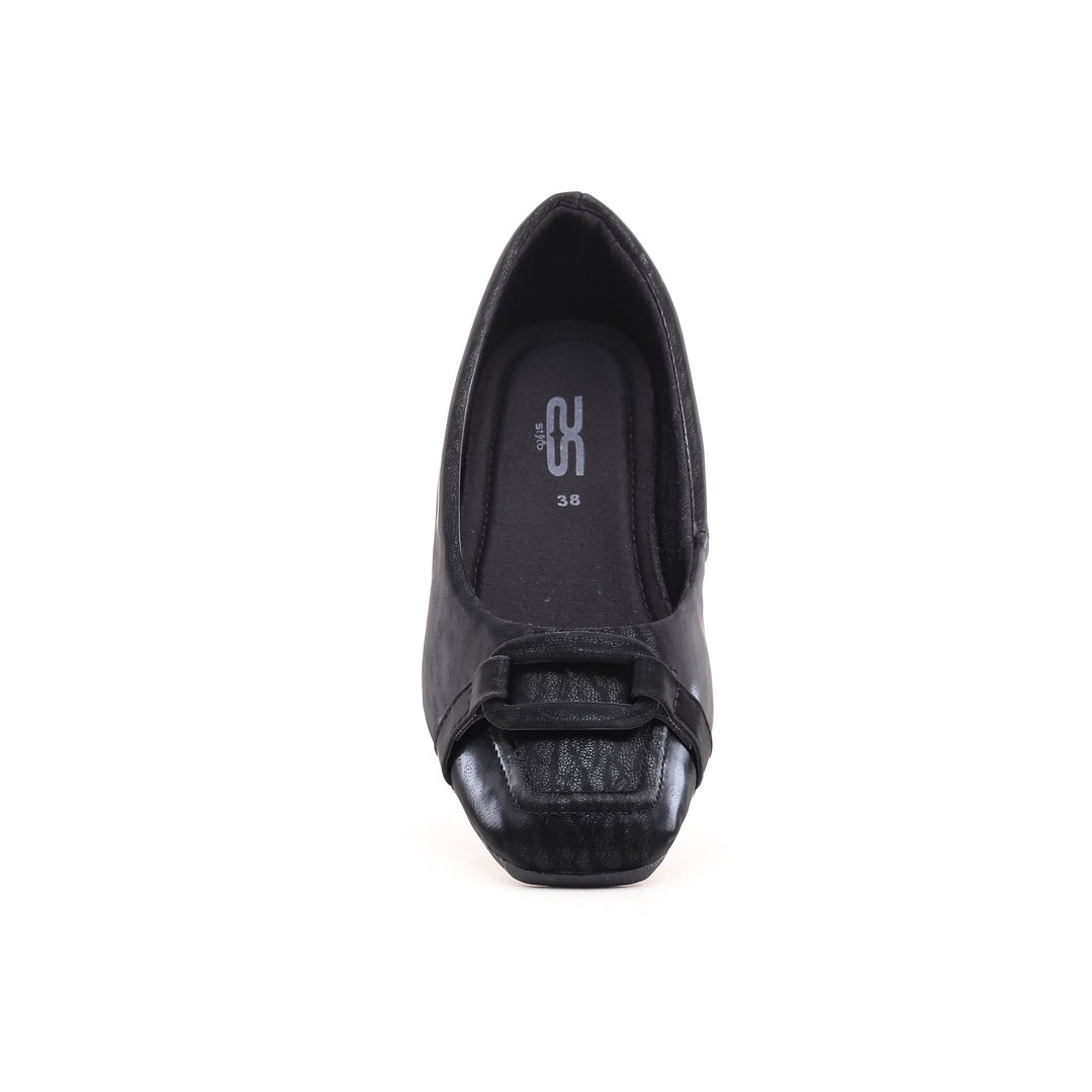 Black Winter Pumps WN0880 | Stylo