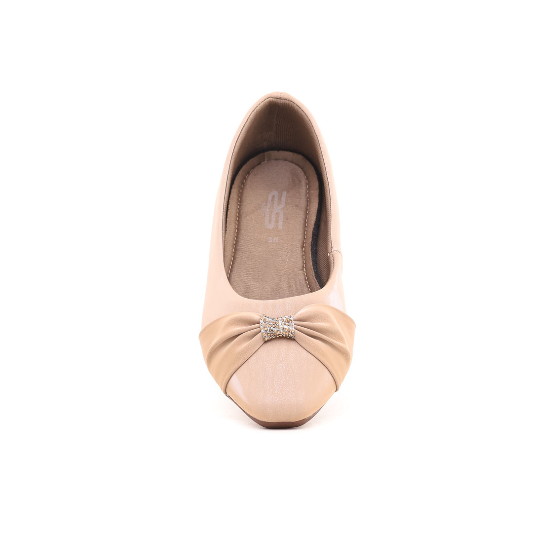 Beige Winter Pumps WN0892 | Stylo