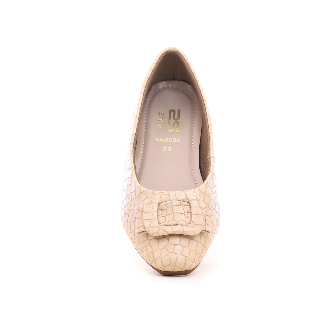 Beige Winter Pumps WN0898